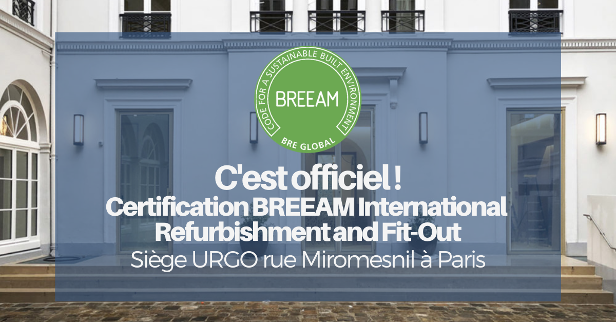 Certification BREEAM Bureaux